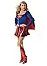 Produktbild Ladies Supergirl Superwoman Fancy Dress Outfit Hen Do 8 - 10 Medium Costume by SSD