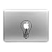 Produktbild SmartProtectors! Sticker für MacBook Air, Pro 11" - 12" - 13" - 15" / Aufkleber / Decal / Licht / Lampe / Glühbirne