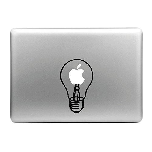SmartProtectors! Sticker für MacBook Air, Pro 11" - 12" - 13" - 15" / Aufkleber / Decal / Licht / Lampe / Glühbirne