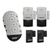 Produktbild Top-Guard Dobermann Sicherheit 8pcs Alarm Dobermann Sicherheit Ultra Slim Fenster Alarm mit Loud 100dB Alarm und Vibration Sensoren, Ultra Slim Design für Schiebe Windows Kompatibilität Kit (SE-0157)