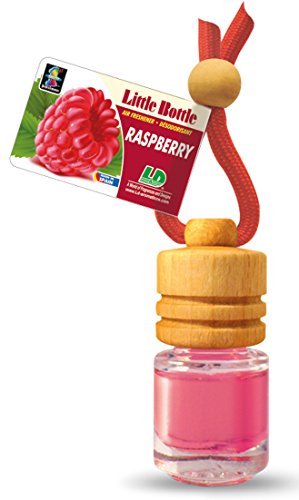 Preisvergleich Produktbild 5 Stück elegante Duftflakons fürs Auto und Zuhause - Raspberry - Himbeere