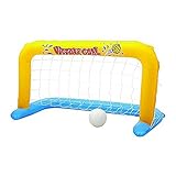 Tamaño de 137x66cm, e incluye balon para jugar y incluye bolsas de sujección