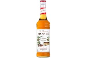 MONIN Sirop de Tiramisu pour Café, Cappuccino et Chocolat Chaud - Arômes Naturels - 70cl