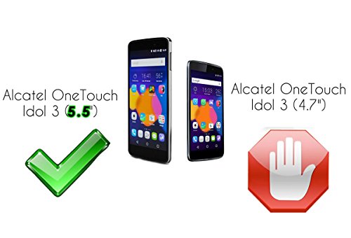 FUNDA DE GEL SILICONA MORADO PARA Alcatel One Touch Idol 3  pantalla 5 5  - Envio por mensajeria URGENTE