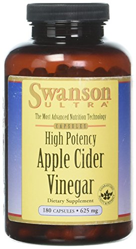 Swanson Ultra High Potency Apple Cider Vinegar (625mg, 180 Capsules)
