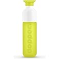 Dopper Original drinking bottle Seahorse Lime 450ml - BPA-free bottle, leak-proof, reusable, slim, lightweight - water bottle for sports, fitness, school, outdoor & office