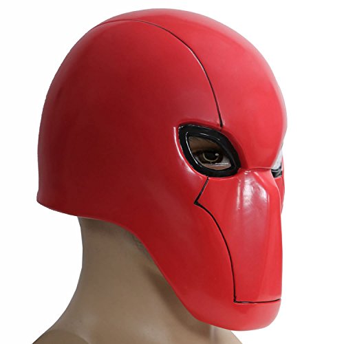 Red / Schwarz Head Hood Maske Cosplay Helme Halloween Cosplay Maske Karnevals Kostüm - 3