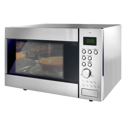 Tchibo Edelstahl-Mikrowelle mit Grill und Heiluftofen Tchibo Edelstahl-Mikrowelle mit Grill und Heiluftofen