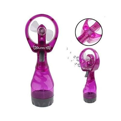 YONIS Mini ventilateur brumisateur portable jet d'eau rafraîchisseur Violet