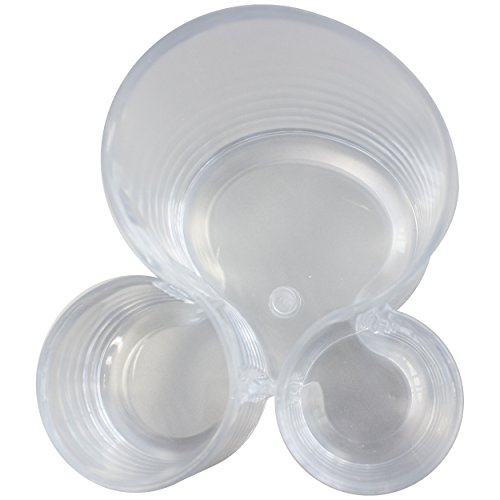 Oxid7® Organizer für Kosmetik Acryl | Aufbewahrungsbox für Make Up und Schmuck | Schmuckkästchen | Schubladenbox Schminke – 14x14x12cm – 3 Fächer - 6