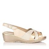  PITILLOS 5512 Sandalia Combi CLASICC Mujer Oro 40