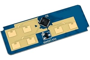Paradisetronic.com LD2450 24 GHz millimetervågor radar sensor | 3-målsspårning | 6 m räckvidd | Exakt rörelse- och positionsdetektering | FMCW