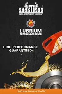 Rotavator LUBRIUM Premium Gear Oil 1Litre Pack for Agriculture Equipment