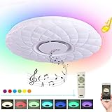 lampenschirm musik [Timer Wecker und Speicherfunktio] -Automatische Ein- / Ausschalten gemäß Zeitplan von APP eingerichtet; Es kann als Wecker zum Ein- und Ausschalten verwendet werden, indem der Zeitschalter eingestellt wird; Es kann Musik spielen, während das Licht aus ist, eine gute Möglichkeit, Ihre Kinder aufzuwecken. Das Licht hat auch automatische Speicherfunktion. Sie können die gewünschte Lichtfarbe oder -helligkeit einstellen, und das Licht wird Ihre Einstellung beim nächsten Mal speichern. Sie müssen es