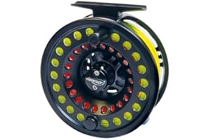 Airflo Switch Black Fly Fishing Cassete Reels with 4 FREE Spare Spools & Carry Case