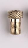 Raleigh Presta to Schrader Valve Adapter - Gold