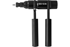 GOEBEL® - GO-12-N Hand Blindnietmutternsetzgerät Handzange Blindnietmuttern Blindniet Setzgerät Arbeitsbereich M5 / M6 / M8 / M10 / M12 Nietmutternzange Ratsche Profi Blindnietmutternratsche