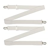 Toweter Einstellbar Lange Kreuz und quer Bettlakenspanner, Fit für All Size Bett, Sofa, Tisch (15-62 inches(40-160cm))