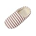 Produktbild Hausschuhe Unisex Winter Plüsch Stiefel DOLDOA Gestreift Pantoffeln Slipper