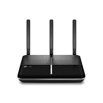 TP-Link Archer VR600 V2.0 Modem Routeur VDSL/ADSL Wi-Fi AC 1600Mbps (300Mbps en 2.4GHz - 1300Mbps en 5GHz - 4 ports Gigabit - 1 port USB 2.0 - Beamforming - APP Tether)