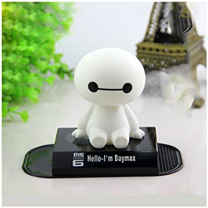 NUBEN Car Decoration Ornaments Auto Accessories Baymax Shaking Head