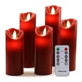 Jede Kerze ist von 2 AA-Batterien betrieben (nicht im Lieferumfang enthalten), die erwartet Battery Life is von ca. 250 Stunden (hochwertige Batterie erforderlich). Die Lebensdauer der LED-Lampe beträgt 50.000 Stunden.