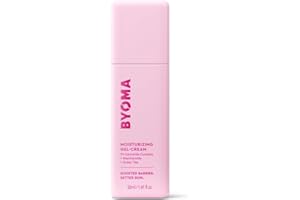BYOMA Moisturising Gel Cream (50ml) Lightweight Oil Free Daily Moisturiser with Barrier Repair, Niacinamide and Green Tea, for All Skin Types - Alcohol Free, Vegan