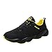 Produktbild Mesh Atmungsaktive Laufschuhe Herren,TWISFER Männer Gewebte Sportschuhe Mode Sneaker Lace-up Freizeitschuhe 2019 Sommer Gym Skate Turnschuhe