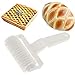 Produktbild Bihood Teig Gitter Top Cookie Pie Pizza Brot Gebäck Crust Roller Cutter Gitter Ausstecher Lattice Tortenschneider Lattice Pie Crust Cutters Gitter Roller Französisch Ausstecher Blätterteig Cutter
