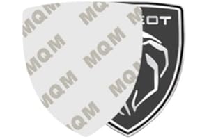 LXDZXY Autocollant de Queue d'emblème arrière d'insigne de Voiture en métal pour Peugeot 107 308 306 106 206 205 208 307 407 3008 207 508 2008 5008 GT Line 230 THP, 2