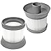 Produktbild spares2go waschbar HEPA-Filter für Kenwood Staubsauger (2 Stück)