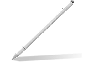Simsky Stylet Tablette, Stylo Tactile pour écrans Tactiles pour Toutes Les Tablettes/Téléphones Portables Tels, Universel Capacitif Stylo pour Apple iPad/Pro/iPhone/Samsung/Fire HD (Blanc)