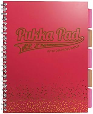 Pukka Jotta Project Book A4 Coral [Pack of 3]