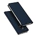 Produktbild Lenovo Moto G5 Schutzhülle, eastcoo Ultra Slim Dünn PU Leder Folio Flip Schutzhülle mit Magnetisch Kartenhalter Ständer TPU Hülle Case Klar für Motorola Moto G5, blau, MOTO G5