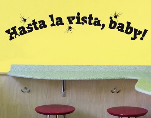 Preisvergleich Produktbild WandTattoo No.BR209 Hasta la vista