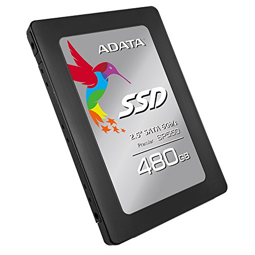 ADATA Premier SP550 480 GB 2.5 Inch SATA III Superior Read & Write up to 560MB/s & 510MB/s Solid State Drive (ASP550SS3-480GM-C)