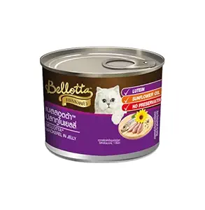 Bellotta Mackerel in Jelly Tin 185 g (Pack of 24)