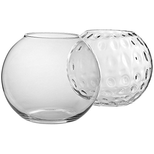 Vase, XXL Deko Blumenvase „FAMOUS KULA“ Ø30cm, H=25cm, hochwertiges Glas, moderner zeitloser Style (GERMAN CRYSTAL powered by CRISTALICA) - 5