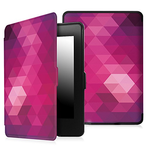 Fintie Kindle Paperwhite Hülle - Die dünnste und leichteste Smartshell Case Schutzhülle Tasche mit auto Sleep / Wake für den neuen Kindle Paperwhite 2016 (mit 300 ppi-Display, 6 Zoll, und integrierter Beleuchtung) und alle Modelle von 2012, 2013, 2014, 2015, Diamant der Fantasie