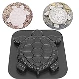 Es ist eine personalisierte Zementziegelform, als Schildkröte Form entworfen, um die Wirkung Auslegen wie Blöcke von Steinen ausgehängt.