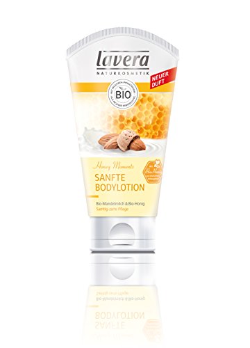 Preisvergleich Produktbild Lavera Sanfte Bodylotion Bio-Mandelmilch und Honig, 2er Pack (2 x 150 ml)