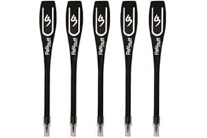 REFSTUFF REFSCORER RefStuff RefSpencil - Lápiz de árbitro con clip para fútbol, fútbol, árbitro, entrenador, árbitro, para cartera de marcadores (paquete de 5)