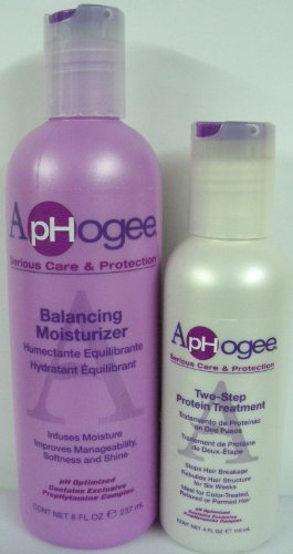 Aphogee Balancing Moisturizer 237 ml and Two Step Protein Treatment Kit 118 ml