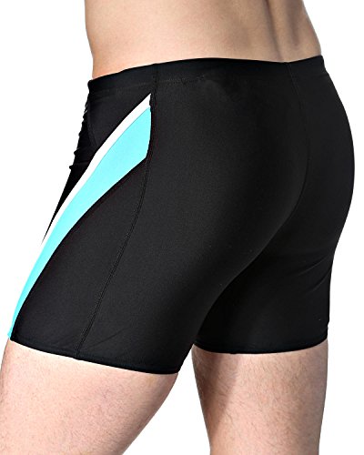 Speedo Endurance 10 Curve Splice 32cm Aquashort - Black and Turquoise