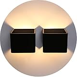 wandleuchte schwarz Einfache Montage: Mit genug langem Kabel und zwei mitgelieferte Schrauben können Sie die Wandleuchte an der Wand einfach montieren.