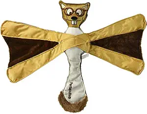 Doggles TYPESQ16 Pentapulls Flying Squirrel Dog Toy, 11