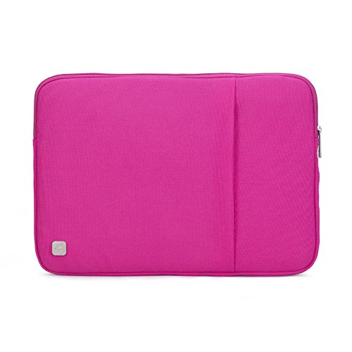 Caison 15.6″ Klassisch Boutique Laptop Hülle Buero Beutel 15.6 Zoll Notebook Tasche Schoner Abdeckung (Pink) - 2