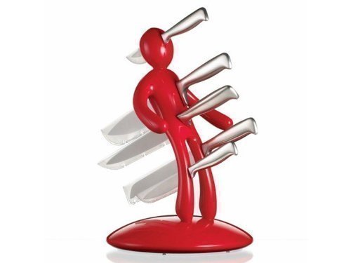 Preisvergleich Produktbild Voodoo Messerblock - ROT