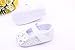 Itaar Baby Girl Newborn Magic Tape Prewalker Antislip Flats Flower Sneaker Crib Shoes