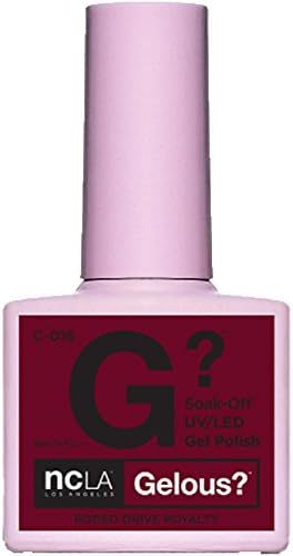 NCLA Los Angeles Gelous? Soak-Off UV/LED Gel Nail Polish - Rodeo Drive Royalty 10ml